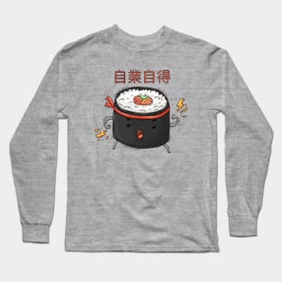 Sushi Samurai Long Sleeve T-Shirt